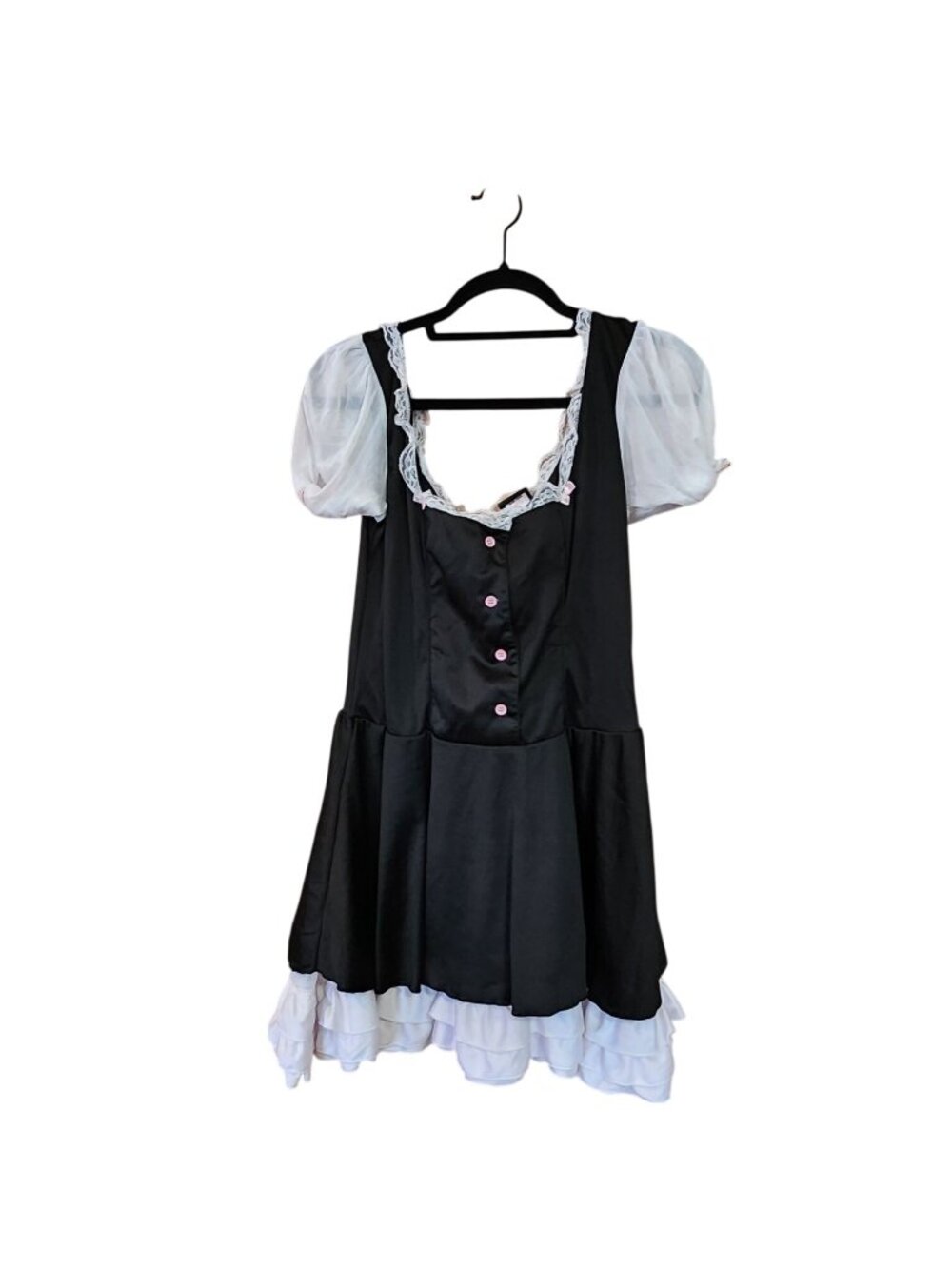 Dream Girl French Maid Dress Halloween Role Play Womens Size XL